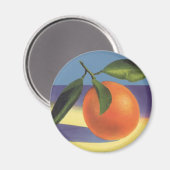  fruitkratelkunst, aantrekkelijke Sinaasappels Magneet (Voorkant / Achterkant)