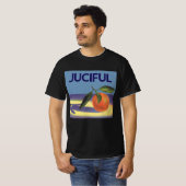  fruitkratelkunst, aantrekkelijke Sinaasappels T-shirt (Voorkant volledig)
