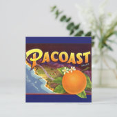  fruitkratelkunst, akoestische Sinaasappels (Staand voorkant)