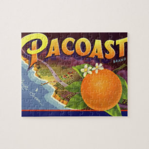 fruitkratelkunst, akoestische Sinaasappels Legpuzzel