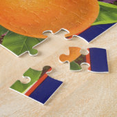  fruitkratelkunst, akoestische Sinaasappels Legpuzzel (Zijkant)