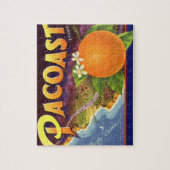  fruitkratelkunst, akoestische Sinaasappels Legpuzzel (Verticaal)