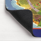  fruitkratelkunst, akoestische Sinaasappels Muismat (Hoek)