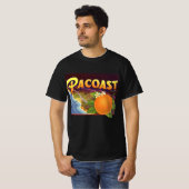 fruitkratelkunst, akoestische Sinaasappels T-shirt (Voorkant volledig)