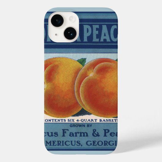 fruitkratelkunst, Georgia Peaches Case-Mate iPhone Case (Achterkant)