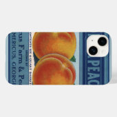 fruitkratelkunst, Georgia Peaches Case-Mate iPhone Case (Achterkant (horizontaal))