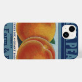 fruitkratelkunst, Georgia Peaches Case-Mate iPhone Case (Achterkant (horizontaal))