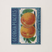 fruitkratelkunst, Georgia Peaches Legpuzzel (Verticaal)