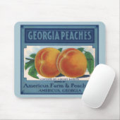  fruitkratelkunst, Georgia Peaches Muismat (Met muis)