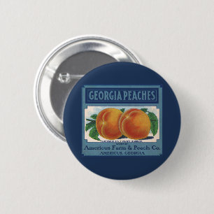 fruitkratelkunst, Georgia Peaches Ronde Button 5,7 Cm