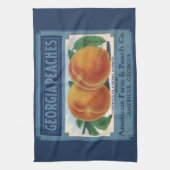 fruitkratelkunst, Georgia Peaches Theedoek (Verticaal)