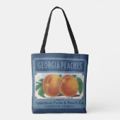  fruitkratelkunst, Georgia Peaches Tote Bag (Achterkant)