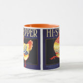 fruitkratelkunst, Hi Stepper Chicken Mok (Midden)