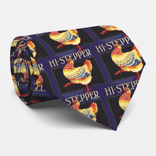 fruitkratelkunst, Hi Stepper Chicken Stropdas (Opgerold)