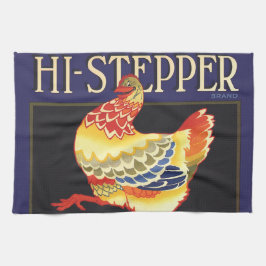  fruitkratelkunst, Hi Stepper Chicken Theedoek