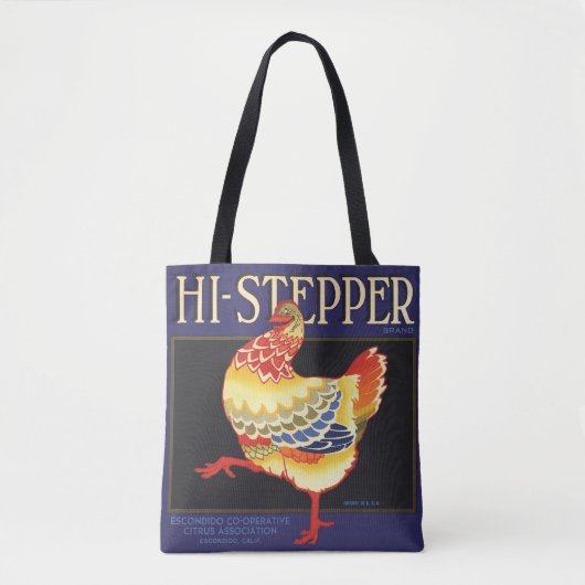 fruitkratelkunst, Hi Stepper Chicken Tote Bag (Voorkant)