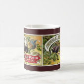  fruitkratelkunst, imperiale stekeltjes koffiemok (Center)