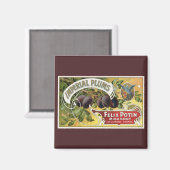 fruitkratelkunst, imperiale stekeltjes magneet (Voorkant / Achterkant)