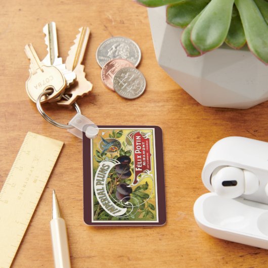  fruitkratelkunst, imperiale stekeltjes sleutelhanger (Bureau)