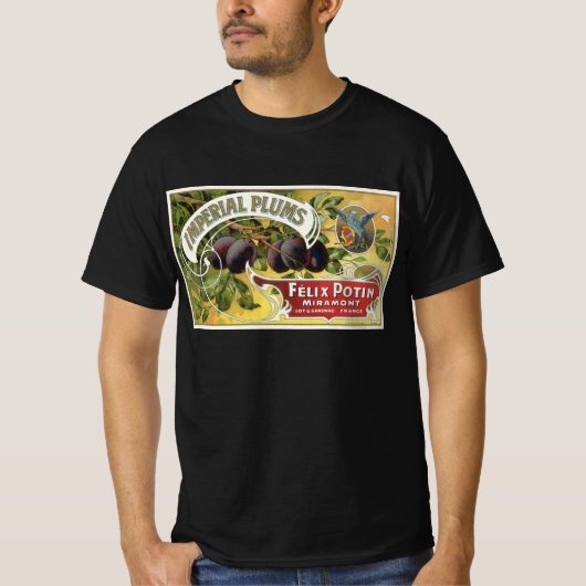  fruitkratelkunst, imperiale stekeltjes t-shirt (Voorkant)