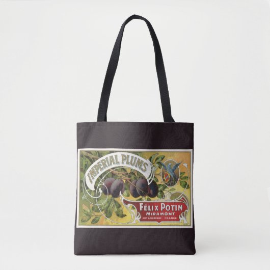  fruitkratelkunst, imperiale stekeltjes tote bag (Voorkant)