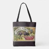  fruitkratelkunst, imperiale stekeltjes tote bag (Achterkant)