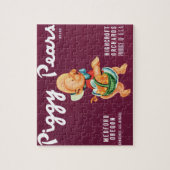  fruitkratelkunst met gekleurde peren legpuzzel (Verticaal)