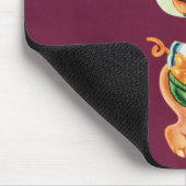  fruitkratelkunst met gekleurde peren muismat (Hoek)