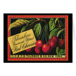 fruitkratelkunst, Thurber Cherries