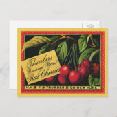  fruitkratelkunst, Thurber Cherries Briefkaart (Voorkant / Achterkant)