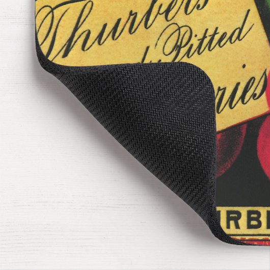 fruitkratelkunst, Thurber Cherries Muismat (Hoek)