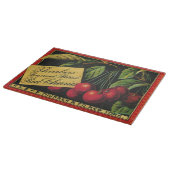 fruitkratelkunst, Thurber Cherries Snijplank (Hoek)