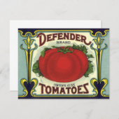  fruitkratelkunst, verdedigingstomaten (Voorkant / Achterkant)