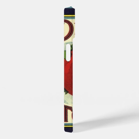  fruitkratelkunst, verdedigingstomaten Case-Mate iPhone case (Achterkant / Rechts)