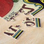  fruitkratelkunst, verdedigingstomaten legpuzzel (Zijkant)