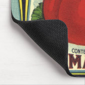  fruitkratelkunst, verdedigingstomaten muismat (Hoek)