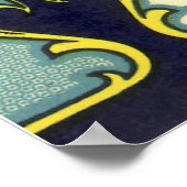 fruitkratelkunst, verdedigingstomaten poster (Hoek)