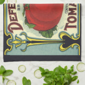  fruitkratelkunst, verdedigingstomaten theedoek (Gevouwen)