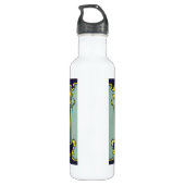 fruitkratelkunst, verdedigingstomaten waterfles (Achterkant)