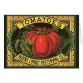  fruitkratelkunst, Wayne Co Tomaten (Voorkant Horizontaal)