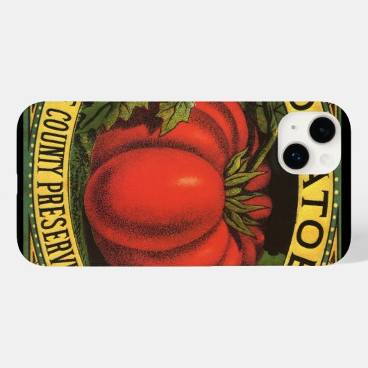  fruitkratelkunst, Wayne Co Tomaten Case-Mate iPhone Case (Achterkant (horizontaal))