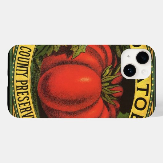  fruitkratelkunst, Wayne Co Tomaten Case-Mate iPhone Case (Achterkant (horizontaal))