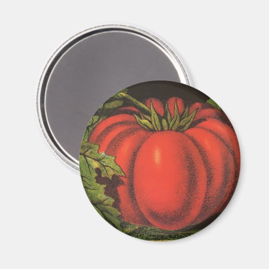  fruitkratelkunst, Wayne Co Tomaten Magneet (Voorkant / Achterkant)