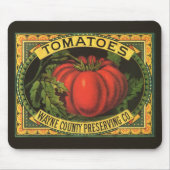  fruitkratelkunst, Wayne Co Tomaten Muismat (Voorkant)