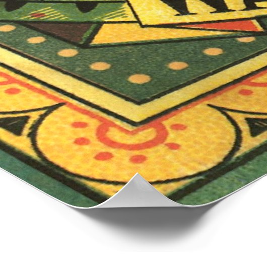  fruitkratelkunst, Wayne Co Tomaten Poster (Hoek)