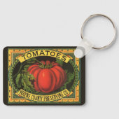 fruitkratelkunst, Wayne Co Tomaten Sleutelhanger (Voorkant)