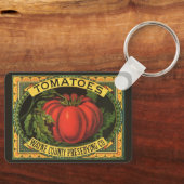 fruitkratelkunst, Wayne Co Tomaten Sleutelhanger (Voorkant)