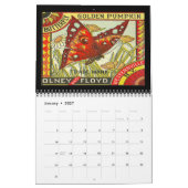  fruitkratenlabels en -agenda kalender (Jan 2027)