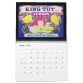  fruitkratenlabels en -agenda kalender (Mar 2027)