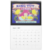  fruitkratenlabels en -agenda kalender (Mar 2027)